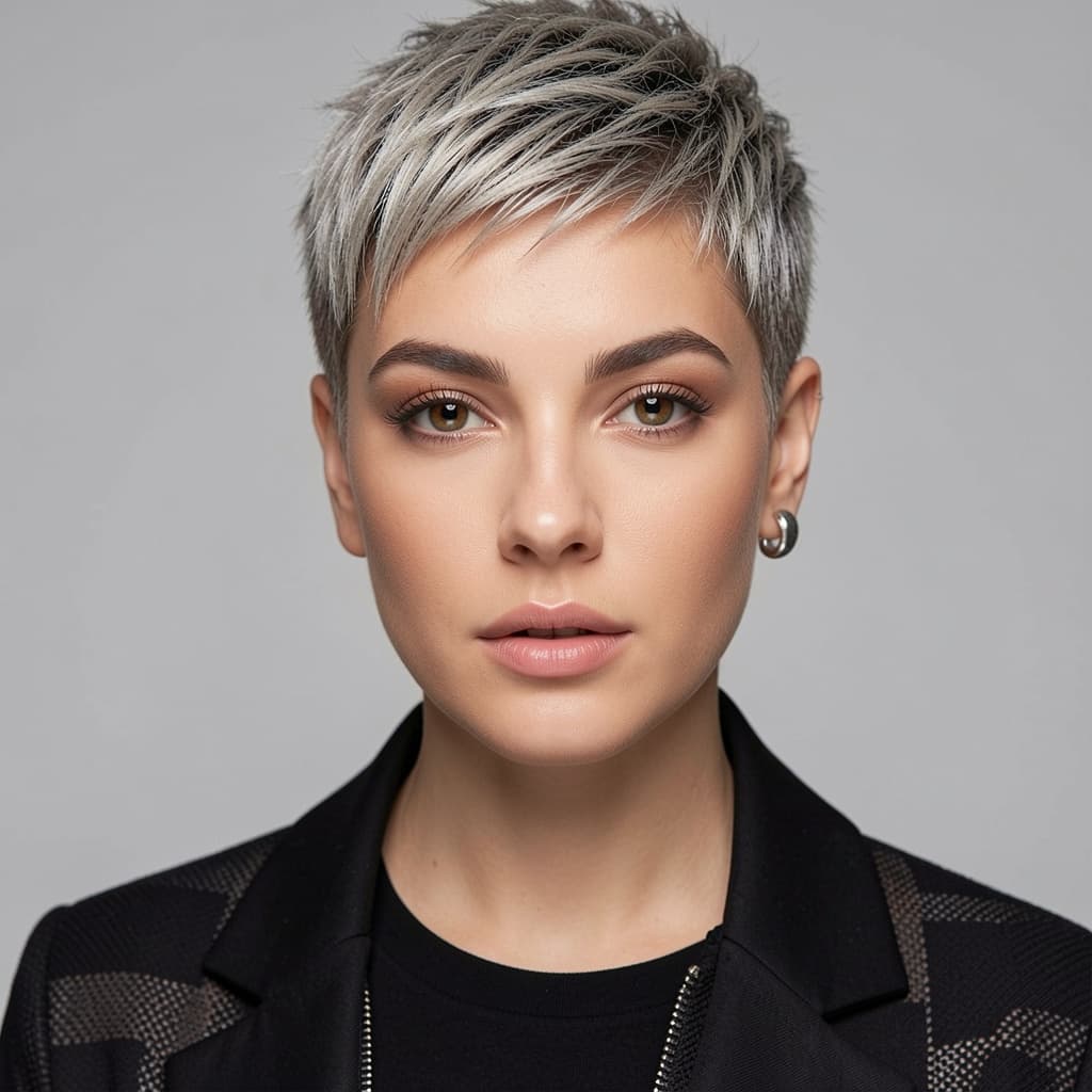 Textured Pixie Cut
